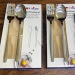 قاشق چنگال جعبه سفيد یونيک