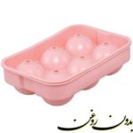 قالب یخ و ژله کروی طرح لبخند ۶ تایی