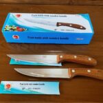 چاقو خنجری دسته چوبی - Image 2